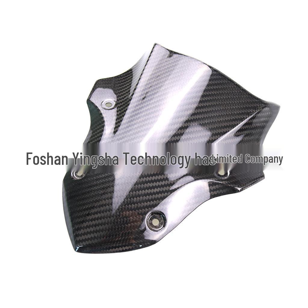 Kawasaki Z900 Carbon Fiber Front Windshield for 2017-2019 Models