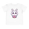 Toddler Cute Bunny Donut Shirt Kawaii Cartoon Easter Rabbit Graphic T-Shirt