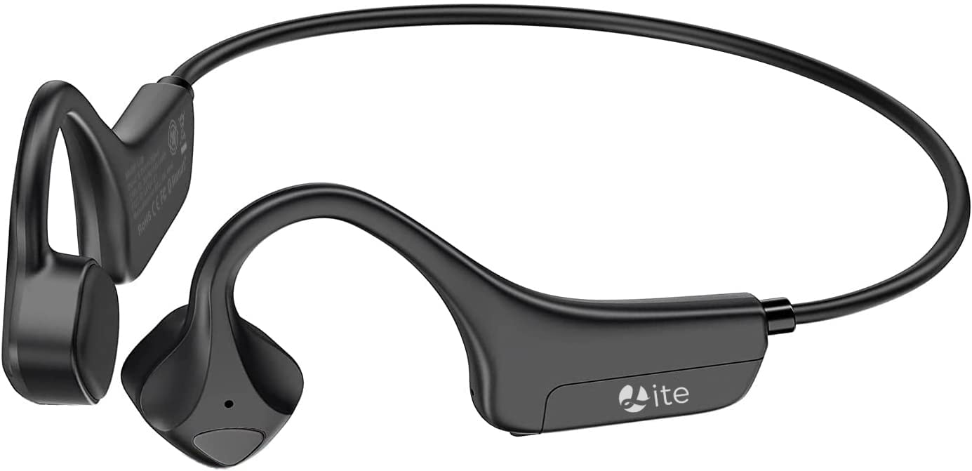 

Bone Conduction Earphones Bluetooth with Bone Conduction Sports Noise Fast 8 Hours Continuous Automatic for Remote Work from Japanese Instruction чорний