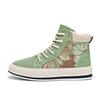 New Corduroy High-top Canvas Sports Niche Cloth Shoes Boys Casual Board Shoes Youth Sports Casual Men's Shoes