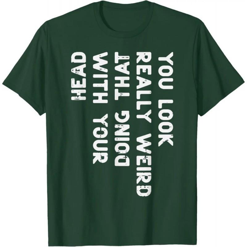 Mens Streetwear Graphic Tee Cotton Short Sleeve T-Shirt Loose Fit Casual