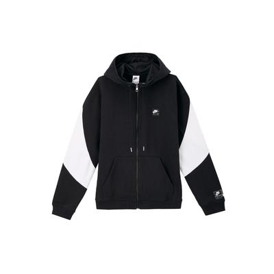 Nike Letter Design Sports Casual Hooded Jacket Men Jackets Black HJ0637-010