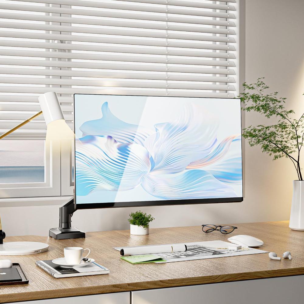 17-34 Inch Screens Gas Spring Monitor Arm Up To 20lbs Computer Monitors Stand Monitor Mount  Home