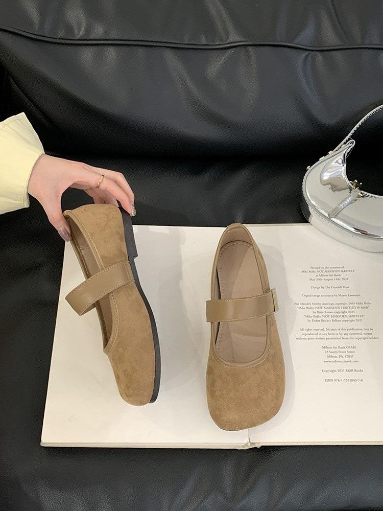 

Mary Jane gentle ballet ladyshoes flats French soft soles 2025 spring fashion single shoes fairy style women s shoes tide 35