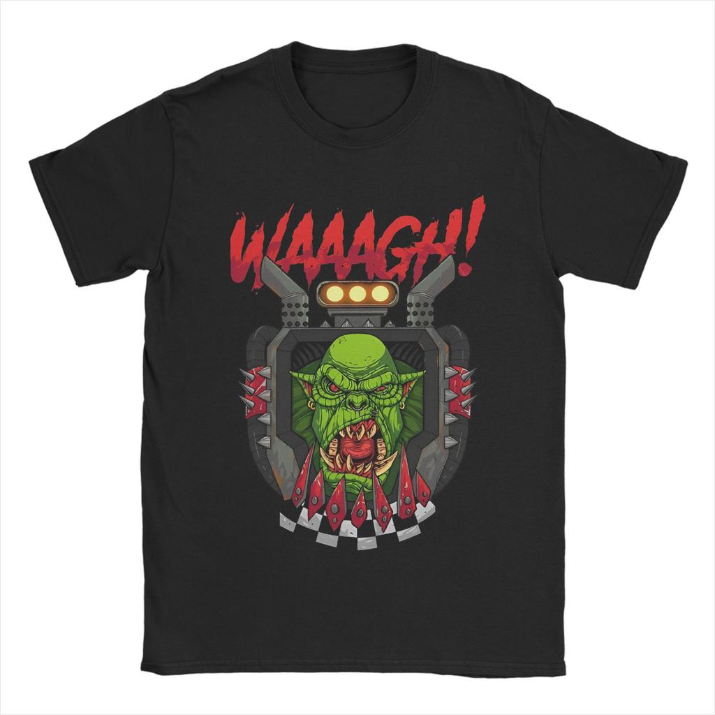 Camisetas Warhammer40ks Kriegshammer Nostramo Algodón Moda para Hombre Camisetas Cuello Redondo Camisetas Manga Corta Ropa Regalo de Cumpleaños