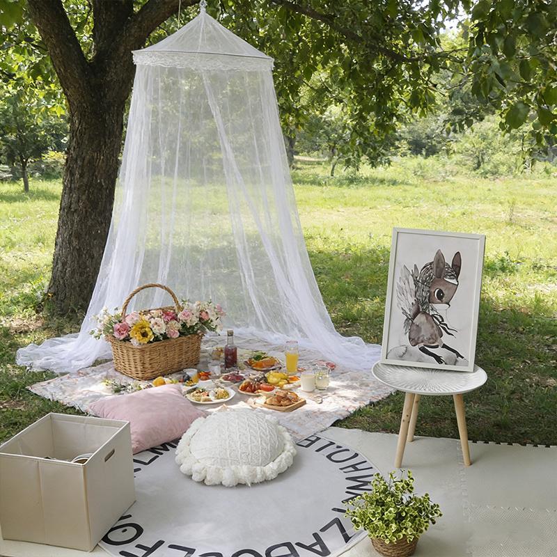 Mosquito Curtain for Bed Anti Mosquito Net Summer Hung Dome Mosquito Net Princess Style Mosquito Net Mesh Bedroom Decoration