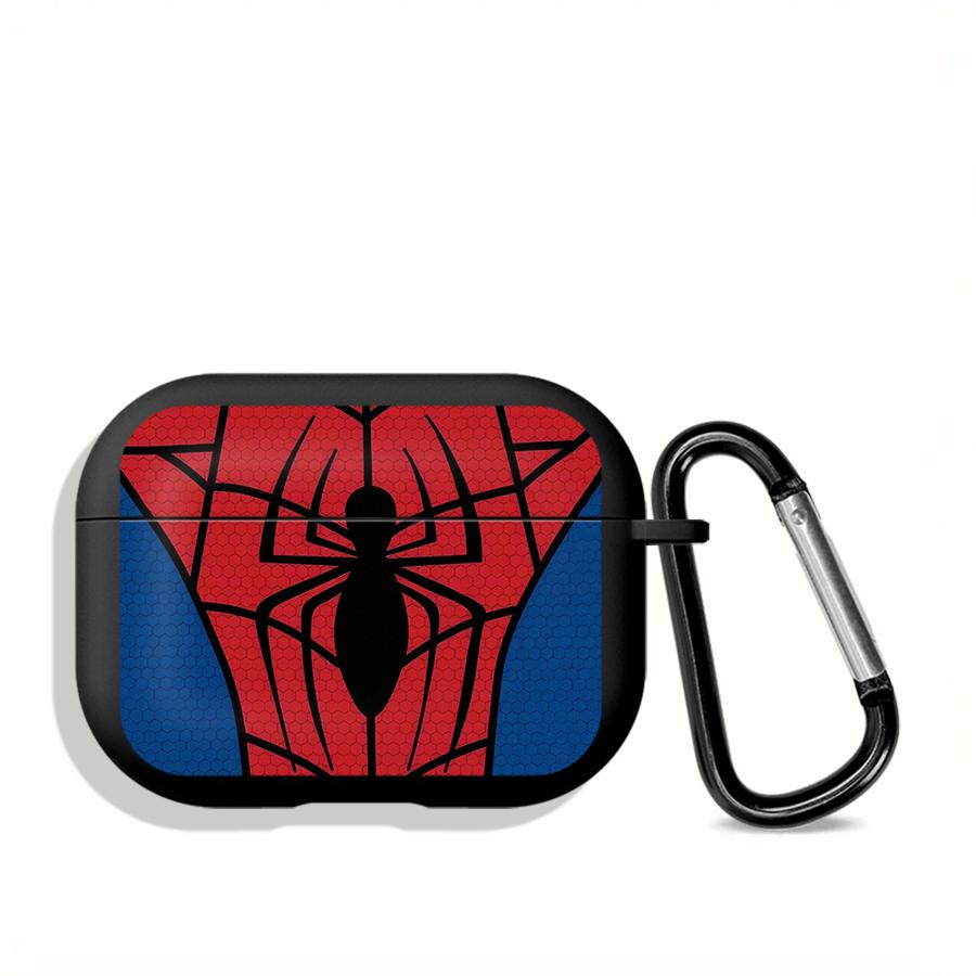 Earphone Cases Cover Case For Airpods 1 2 Pro3 3 4 Pro Pro2 Black Spider Design