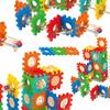 Construction Blocks Ball Track Puzzle Waffles Ball Track Set 125 Pieces