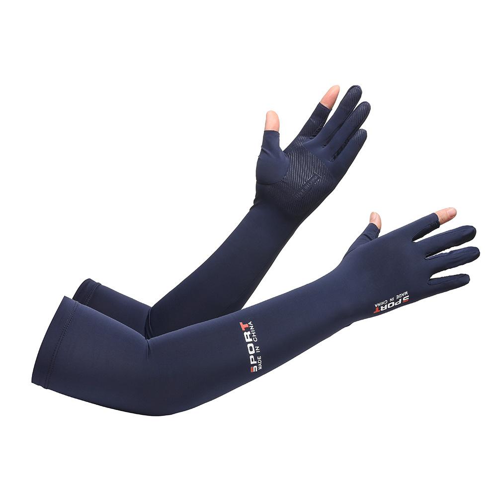 Sonnenschutz-Eisärmel für Männer und Frauen Rutschfestes Fahren Rutschfestes Radfahren Fahrrad Bergsteigen Tourismus Anti-Ultraviolett-Ärmel