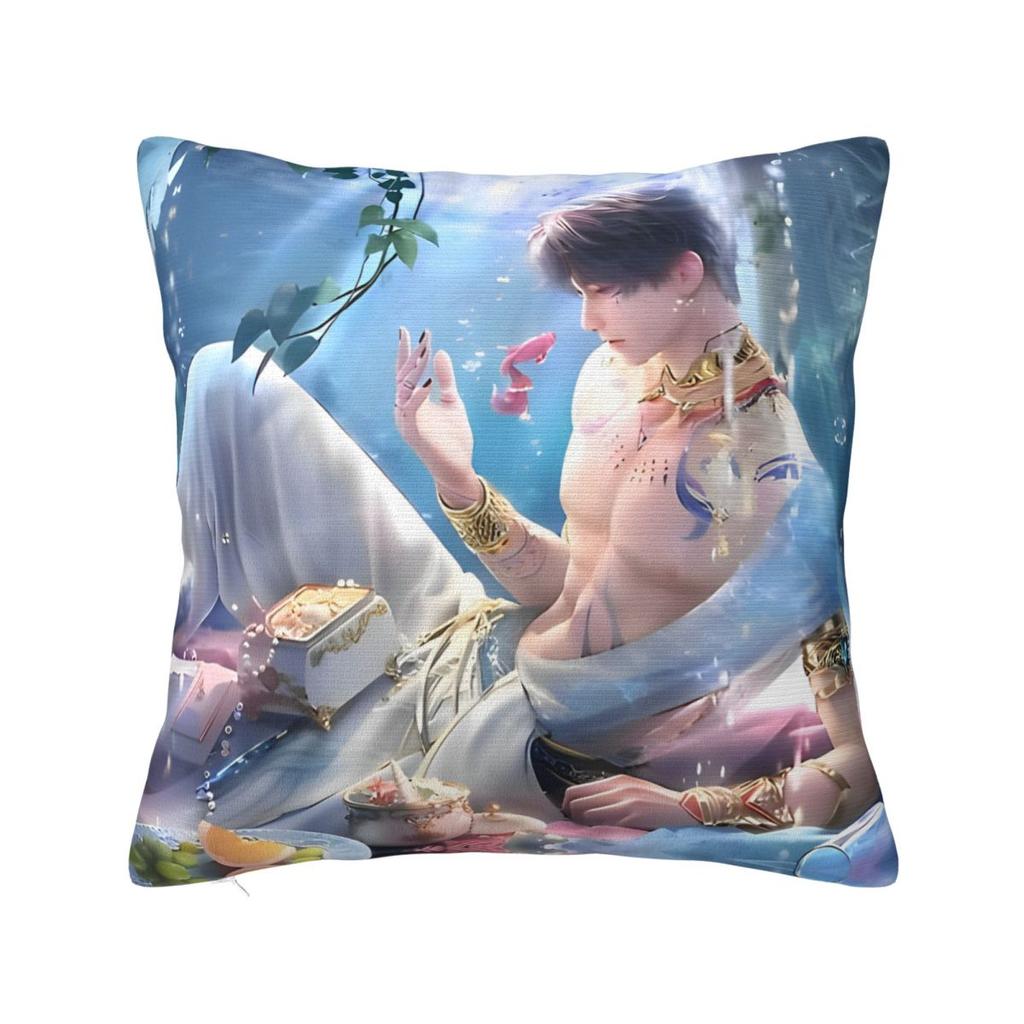 Love And Deepspace Pillow Covers Polyester Home Rafayel Cushion Case Funny Home Decoration Pillowcase 4545