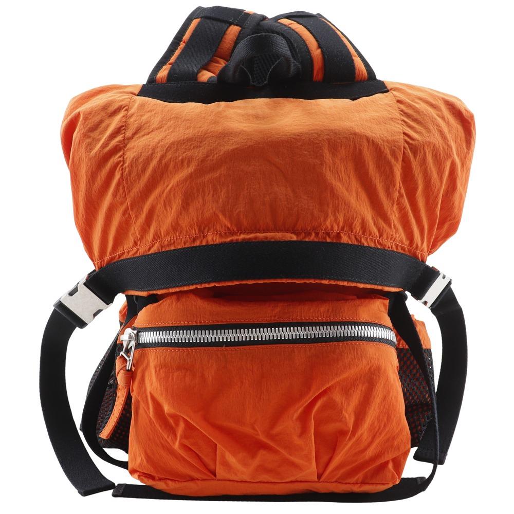 BOTTEGAVENETA Backpack Backpack Daypack Orange Nylon unisex Used