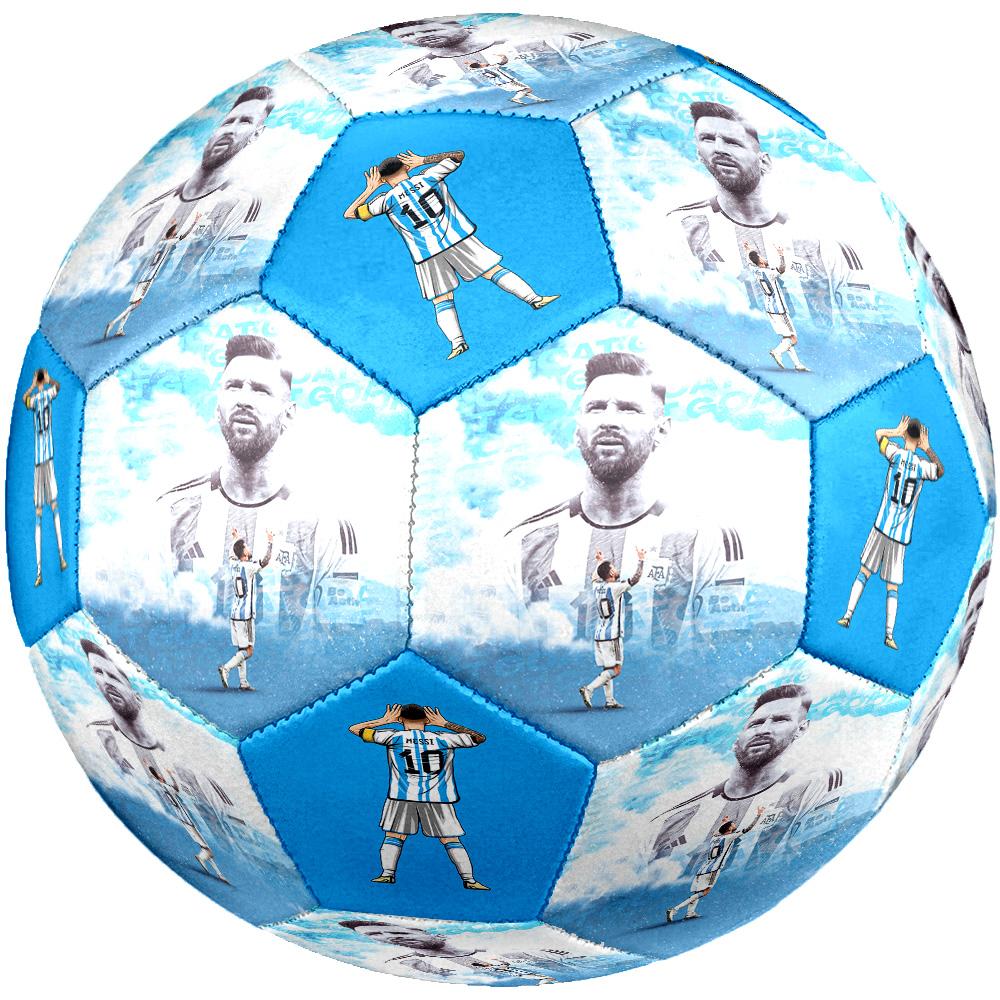 Leo Messi: Iconic Football Legend Size 5 Football Machine Sewn Indoor/Outdoor Universal Football Surprise Collection Gift