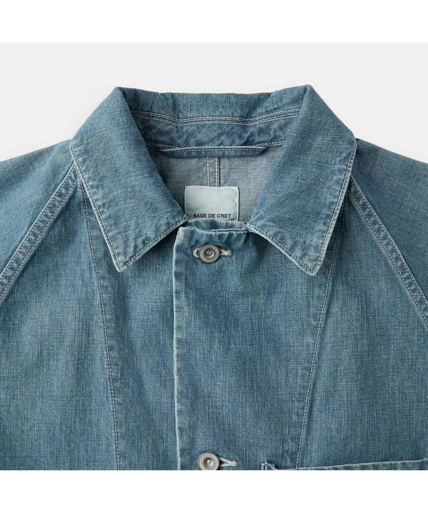 Series Sage De Cret 11Oz Denim Coverall Jacket Svjam26554Inx