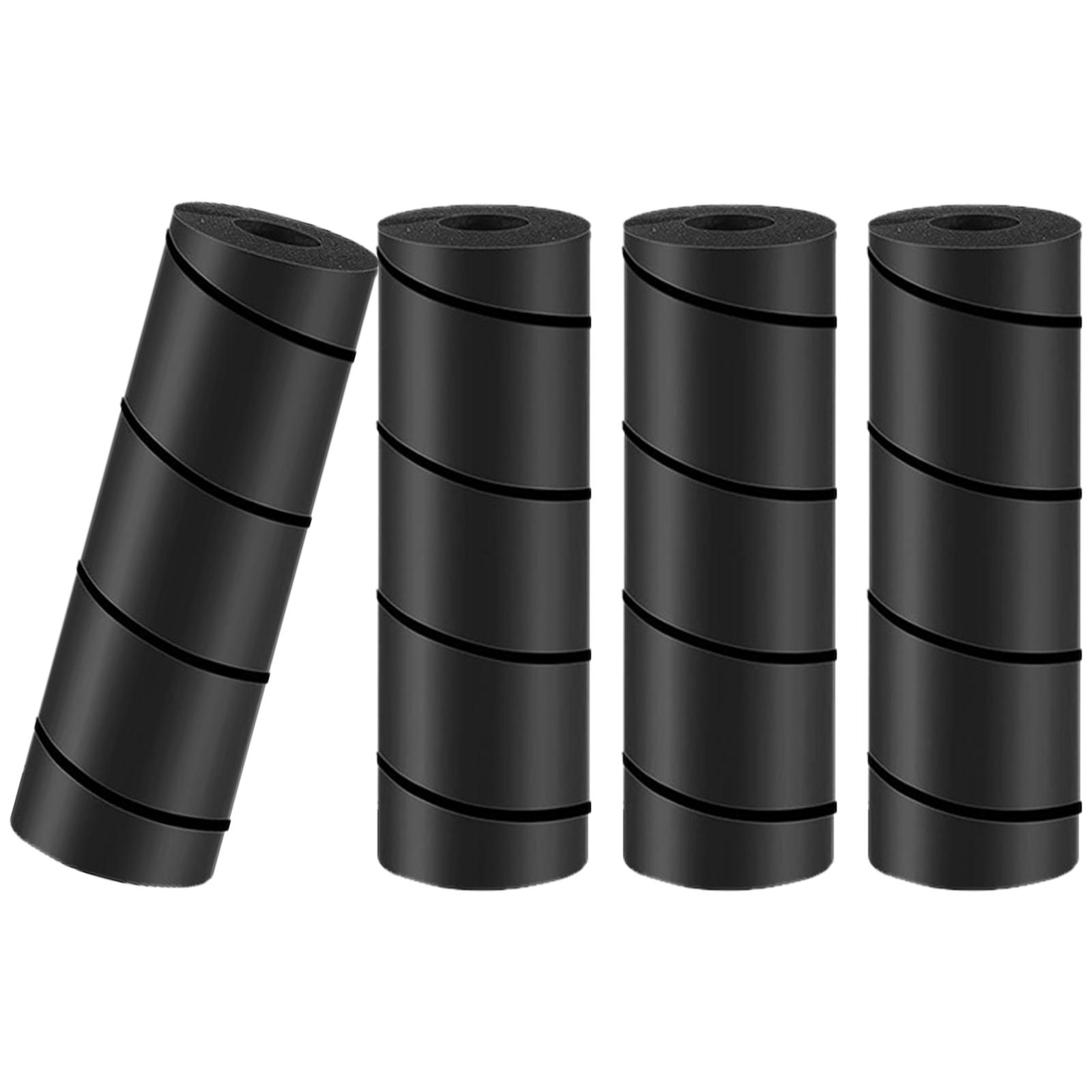 

Комплект из 4 накладок-протекторов для ножек кровати, обитых пеной высокой плотности, домашний аксессуар для защиты пола и мебели