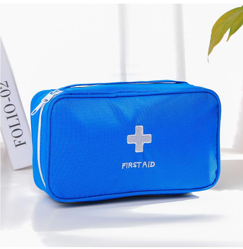 Portable Empty First Aid Kit Medicine Storage Bag Mini Medical Kit Organizer for Travel Sports Pills Management First Aid Bag