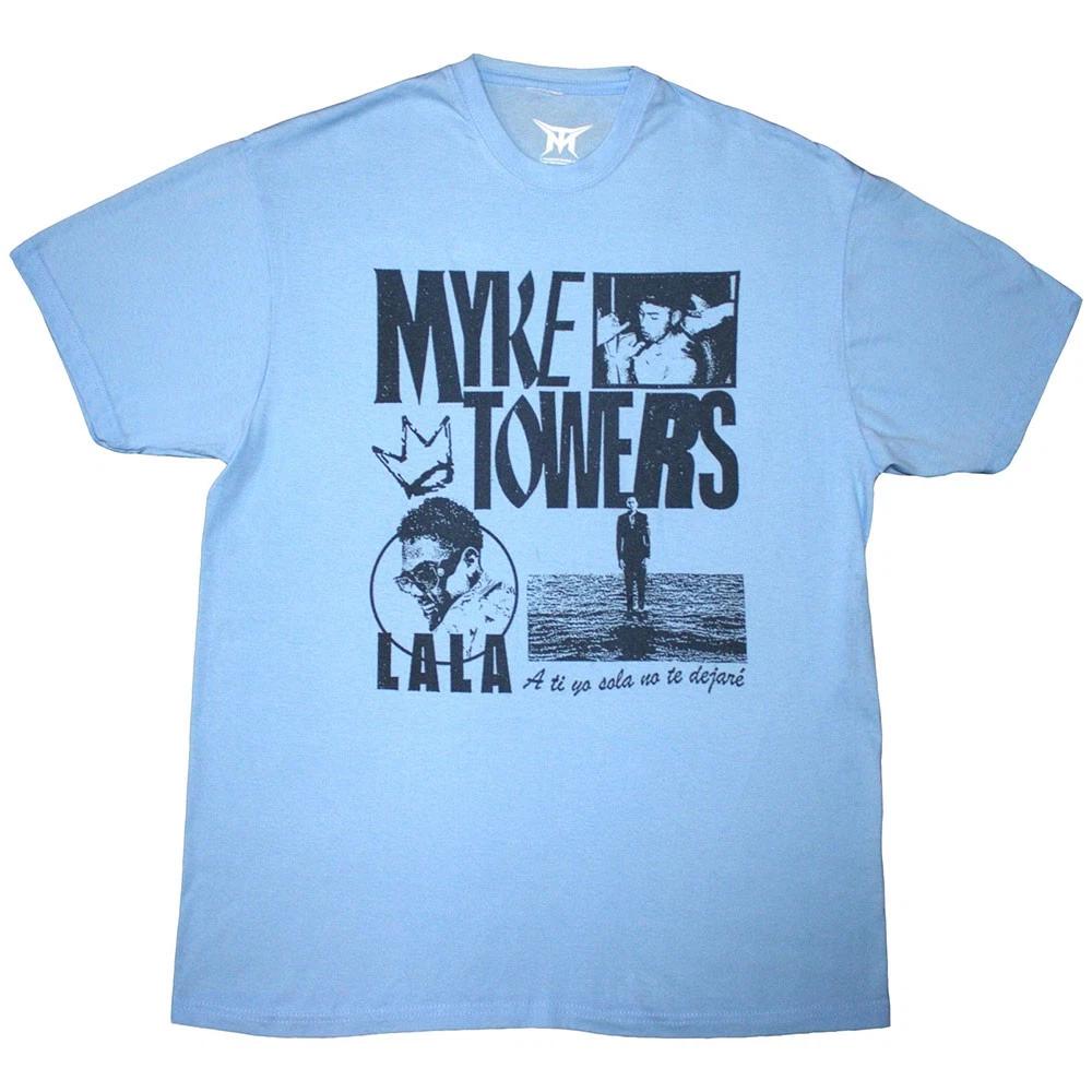 Myke Towers Lala Crown Official T-Shirt Mens S
