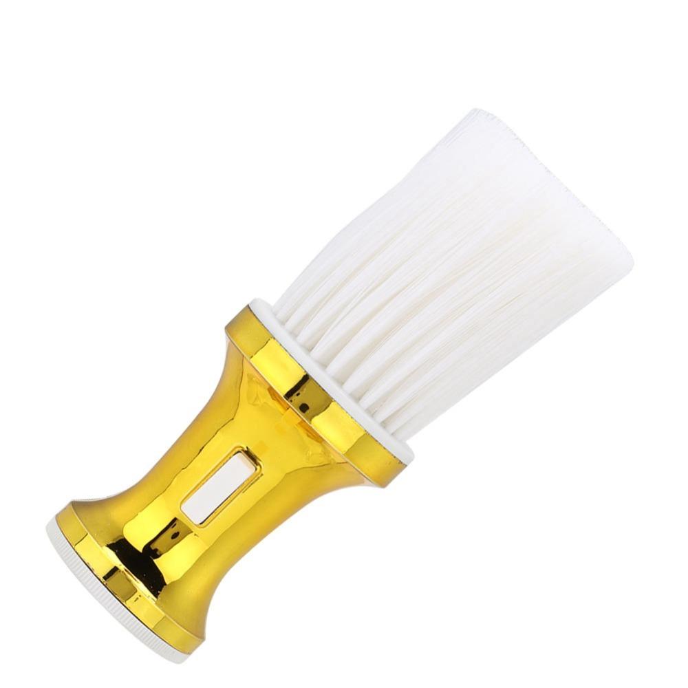 Ergonomic Handle Hair Sweeping Brush Gold Barber Brush Styling Tool Hairdressing Brush Hair Care