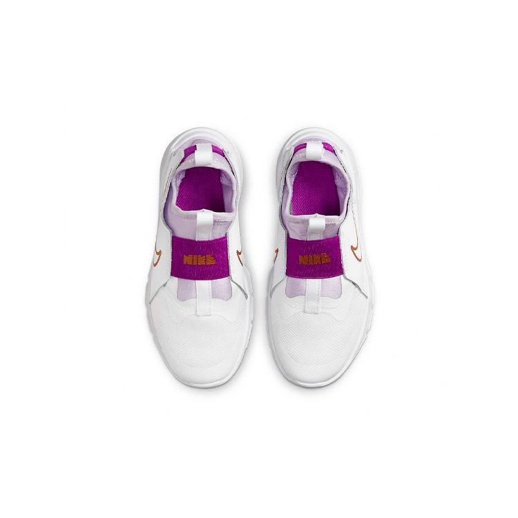 Nike Flex Runner 2 Comfortable Slip Resistant Abrasion Resistant Low Top Kids' Running Shoes White DJ6040-101