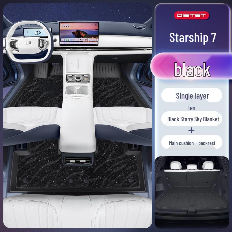 Galaxy Starship 7 TPE2025 Foot Mats for Geely Galaxy EM-i Car Interior Accessories