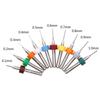 30 Pieces Carbide PCB Drill Bits Set for Accurate Metal and Circuit Board Drilling with 3 175mm Shank Diameter