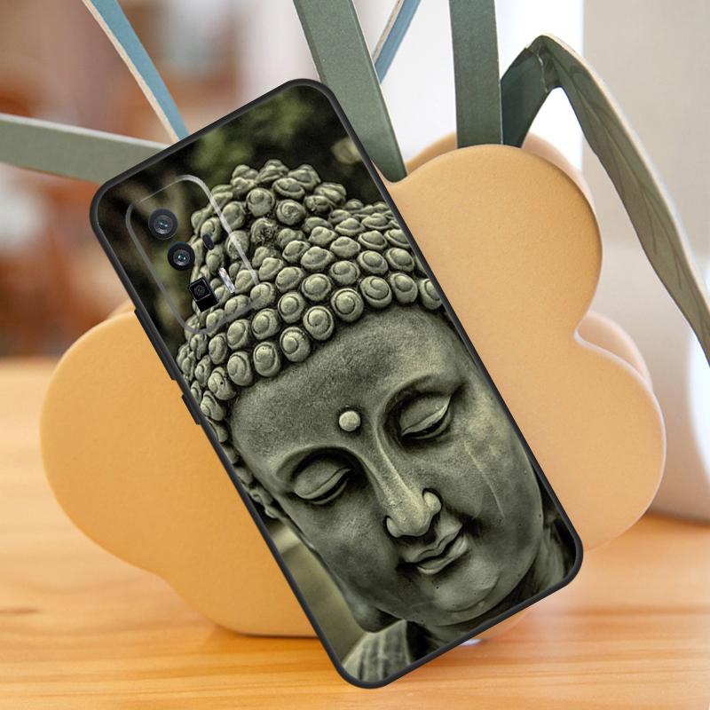 Shakyamuni Buddha Case For POCO X3 X6 F6 Pro M6 X5 F3 F5 M5s Xiaomi 13 14 Ultra 12 Lite 11T 12T 13T Pro Cover