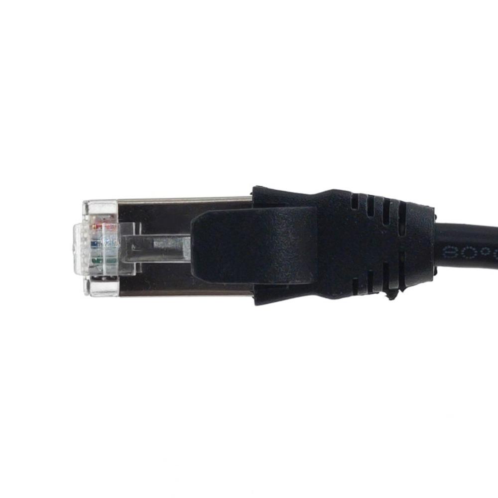 90 Degree 8Pin Screw Panel Network Wire Panel Mount Extension Cable RJ45 Cable Ethernet LAN Cord