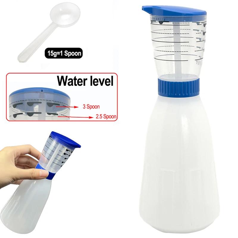 Kettle Cup Dental Alginate Impression Material Measuring Bottle Oral Precise Powder Liquid Ratio Stirring Mixing Kettle Cup Tool
