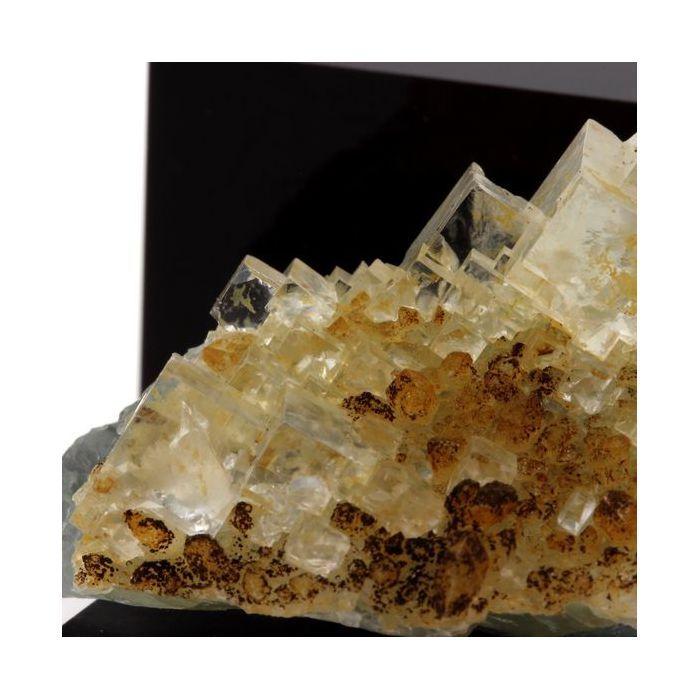 Fluorite + Quartz - 124.8 carats - Multicolore - Authentique - Collection Sylvain Desfarge