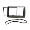 Stereo Trim Kit 2 DIN Fascia For Car Stereo Installation ABS Construction Easy Installation For Fiat Panda 169 2003-2012