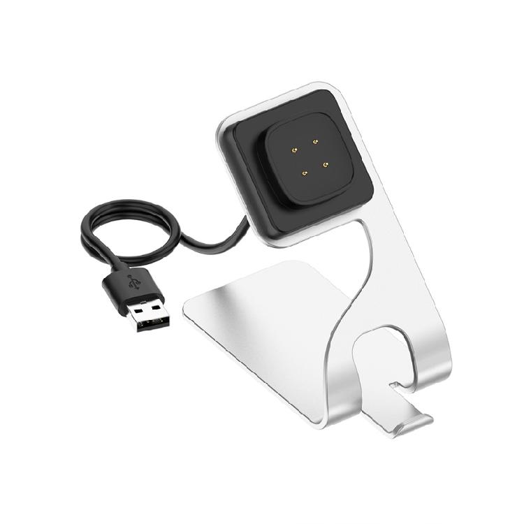 

Magnetic Stand Fit for Fitbit-Versa3 Charger Bracket Station Cradle Dock Holder 1 серебряный