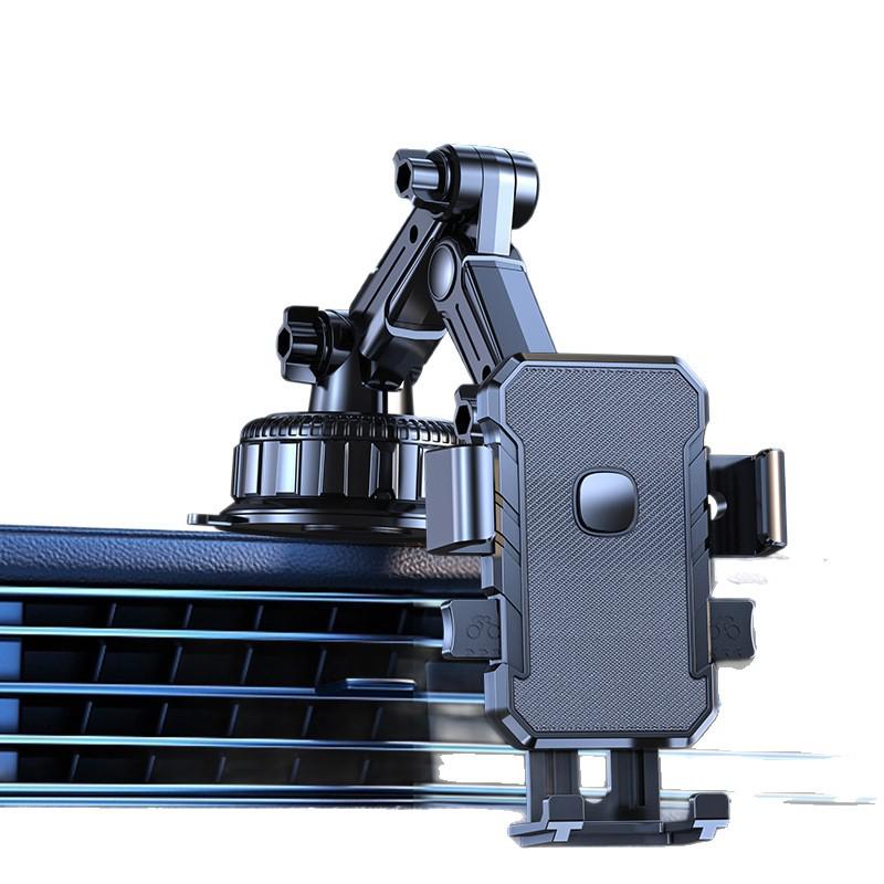 Soporte Universal Plegable Grande a Prueba de Golpes para Teléfono de Coche con Ventosa para Coches y Camiones