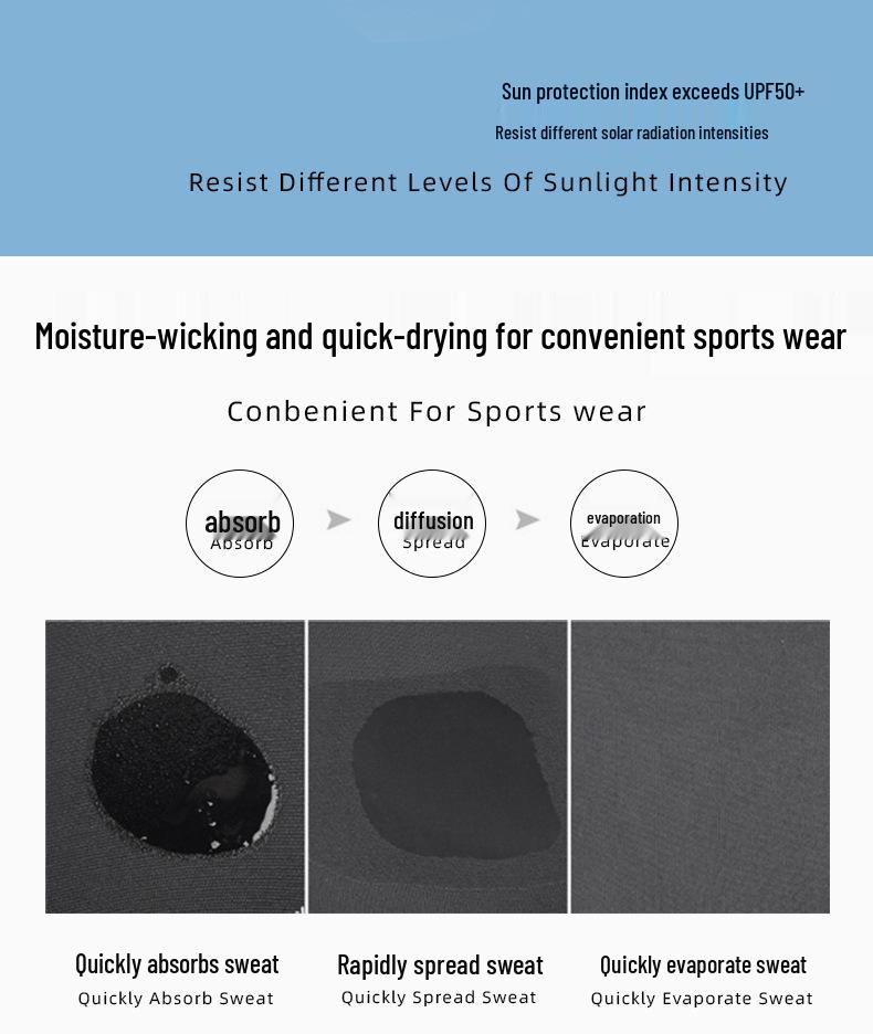 Men's Ice Silk Sun Protection Arm Sleeves for Summer