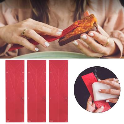 2Pcs Magnetic Measuring Spoon with Different Sizes 3-in-1 Measuring Spoon for Wet