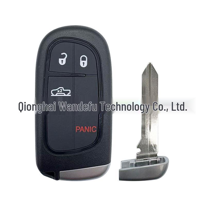 Key Shell for Jeep, Chrysler, Dodge, RAM, and Durango