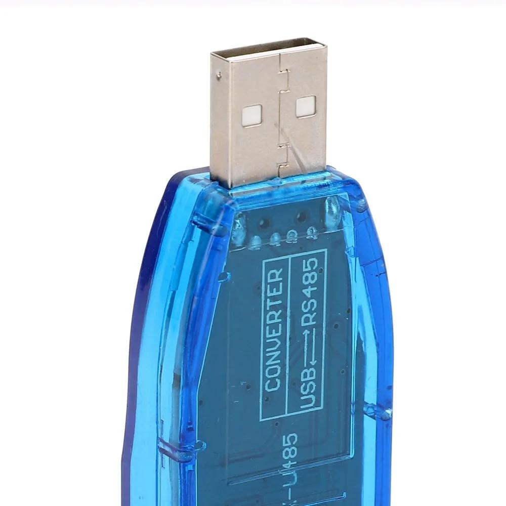 Durable Blue USB To RS485 Converter CH340 Chip Practical Serial Port Adapter Communication Module Industrial Accessories