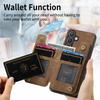 D15 For Samsung Galaxy S24 Wallet Case Retro PU+TPU Anti-scratch Kickstand Phone Shell