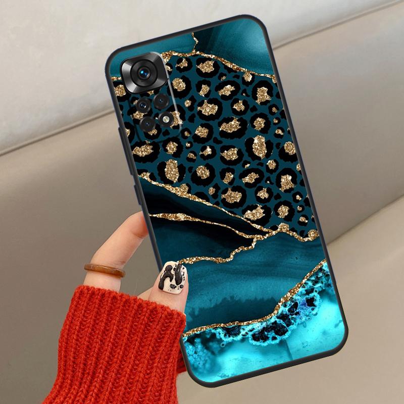 

Leopard Print Case For Xiaomi Redmi Note 12 11 10 8 9 Pro 11S 10S 9S 8T Cover For Redmi 10 10C 9A 9C 9T Redmi Note 10 Pro