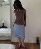 ASURA Basic Angora Boat T (Brown)