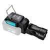 MT Universal Rotating Light for Makita 10.8-12V Flush Mount Li-Ion Batteries DCL510 Flashlight Work Light for Emergency Lighting