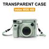 [Film Lab] Instax Wide 400 Transparent Case Camera Protective Case with Strap CAA69