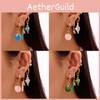 Beach Vacation Sea Horse Earrings For Ladies With Zinc Alloy Craft Spring