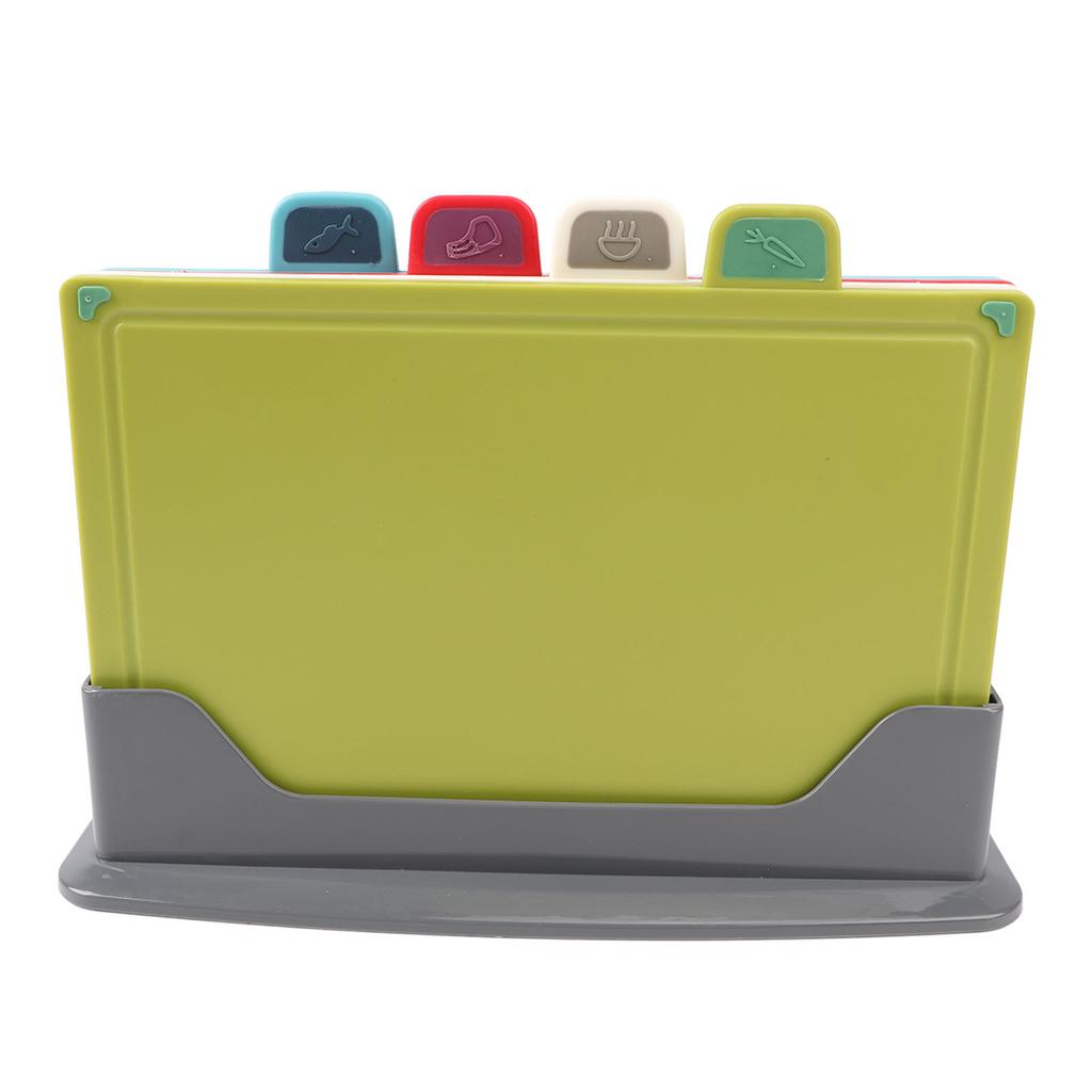 4 Piece Cutting Board Set Thickened Cutting Boards for Kitchen Meat Fruits Vegetables