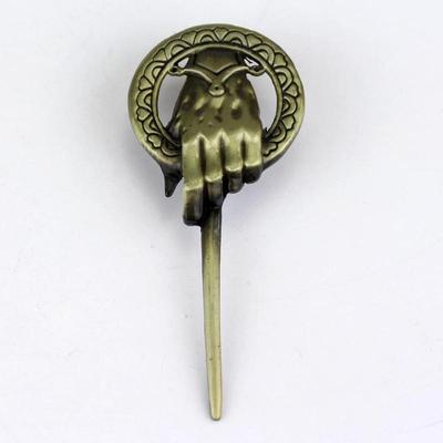 European and American Film & TV Peripheral Kings' Hand Brooch Jewelry