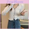 Wool Sweater With Knit Craft For Casual Womens Spring Autumn