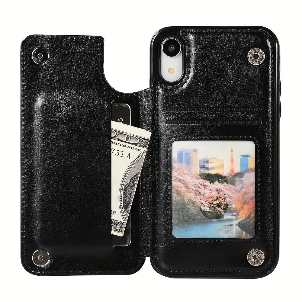 Leather Wallet Case For IPhone 14/13/12/11/Pro Max/Mini/XR/X/XS Max/8/7/6S/6 Plus/SE2/SE3/2022/2020 - Card Holder & Flip Back Cover