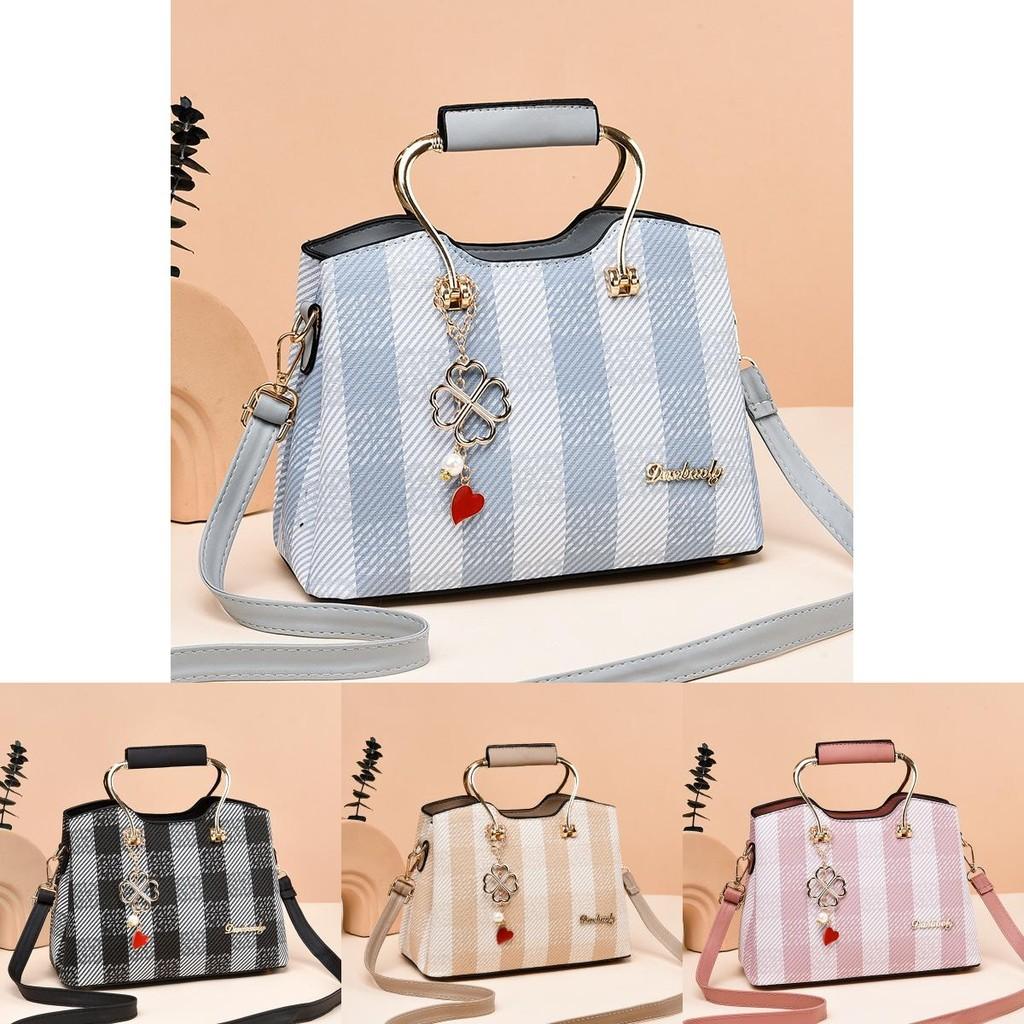 Stylish New Women's Bucket Bag In Black Khaki Pink And Sky Blue For Trendy Spring Summer Fashion
