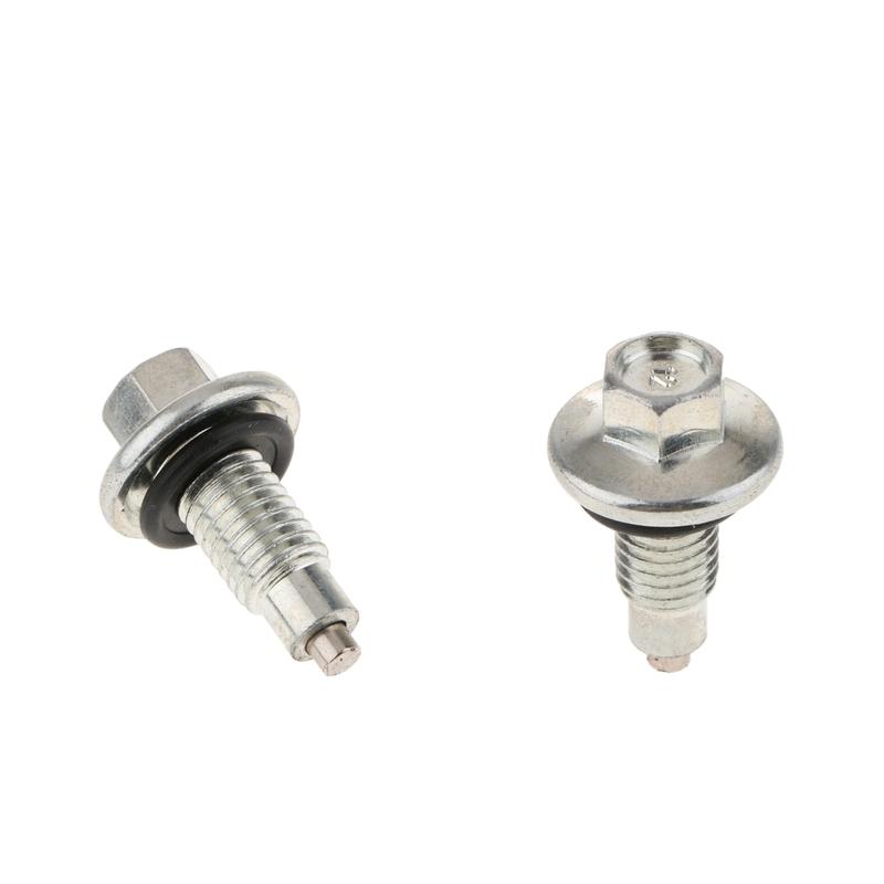 Magnetic Oil Drain Bolt Metal Engine Oil Pan Plug Gasket Anti Friction Oil Plug for Car Maintenance
