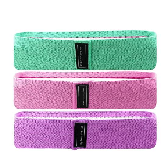 3Pcs Resistance Band Men Women Glutes Hip Building Booty Band Yoga Legs Elastic Exercise Band Stretching Training Band Home