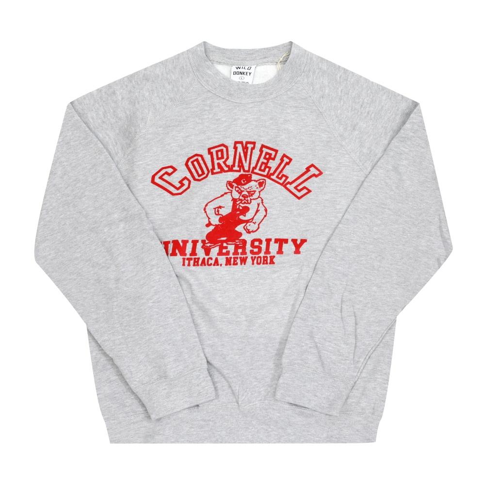 

Wild Donkey Heather Grey Unisex Sweatshirt Cornell FR-CORNELL HEATHER GREY (XL)