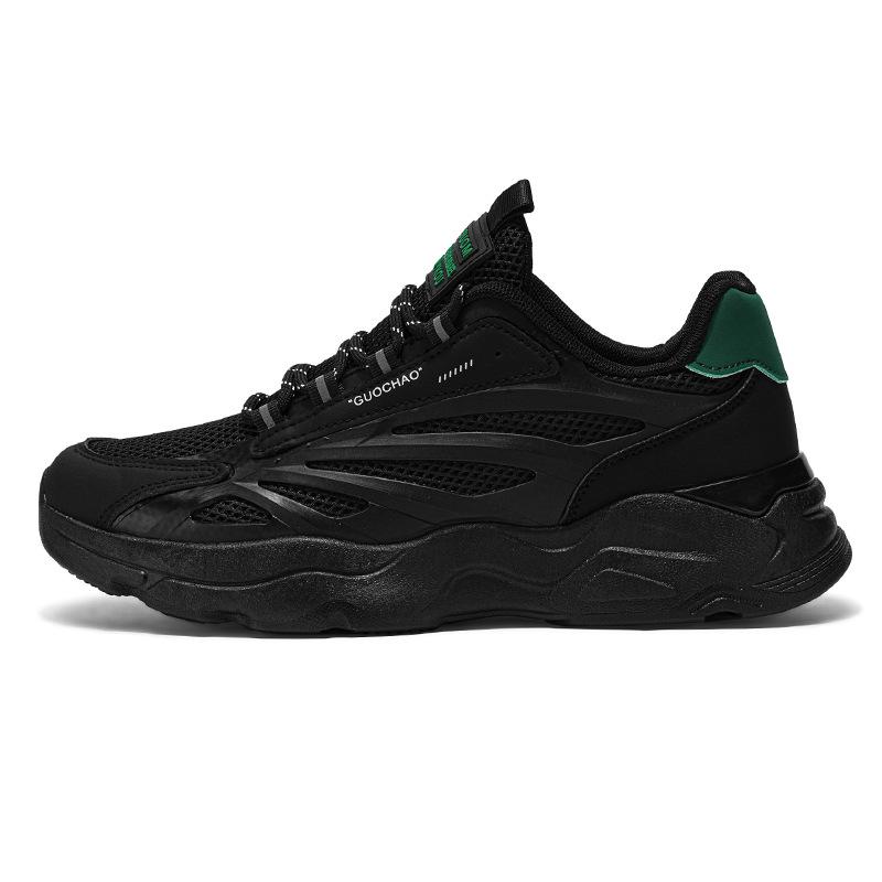 Retro mesh breathable casual shoes, new sports and leisure running shoes, heightened and old dad trendy shoes